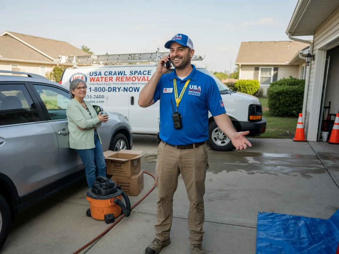 Crawl Space Water Removal Roland, OK FAQs